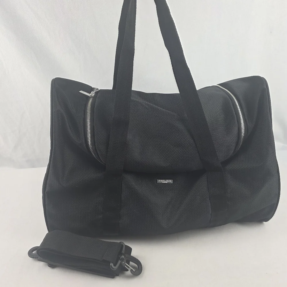 Giorgio Armani Black Travel Duffel Bag Travel Bag Gym Bag